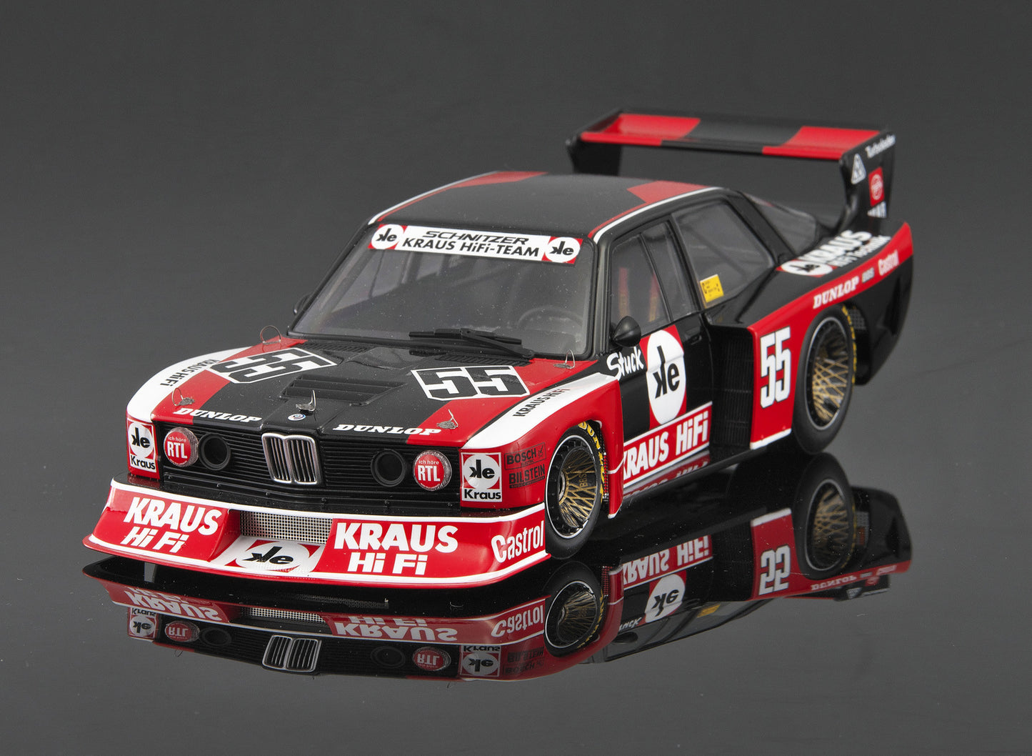 Beemax 1/24 Cars - BMW 320i E21 1980 DRM Donnington Winner BX24048 (PRE-ORDER)