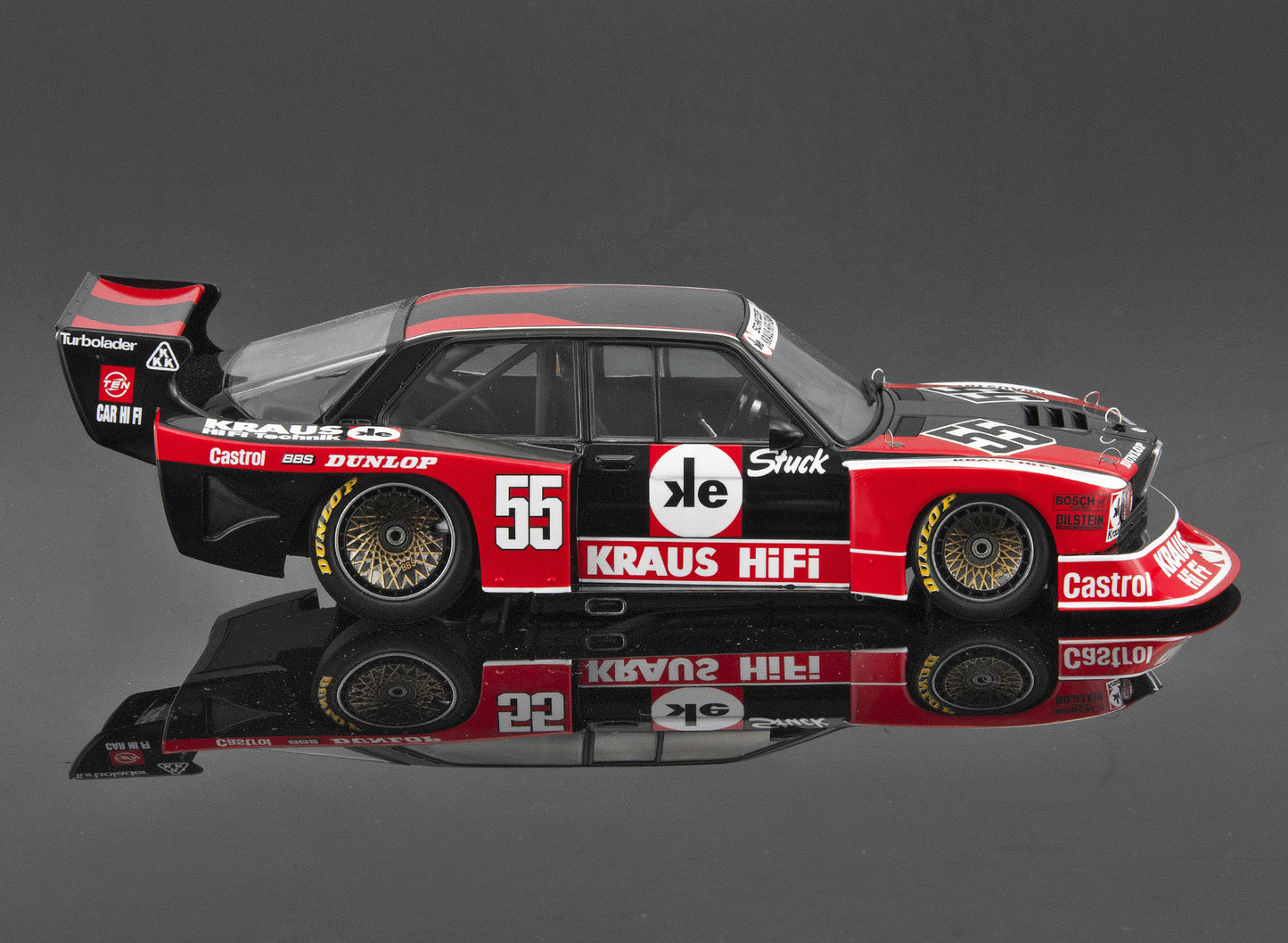 Beemax 1/24 Cars - BMW 320i E21 1980 DRM Donnington Winner BX24048 (PRE-ORDER)