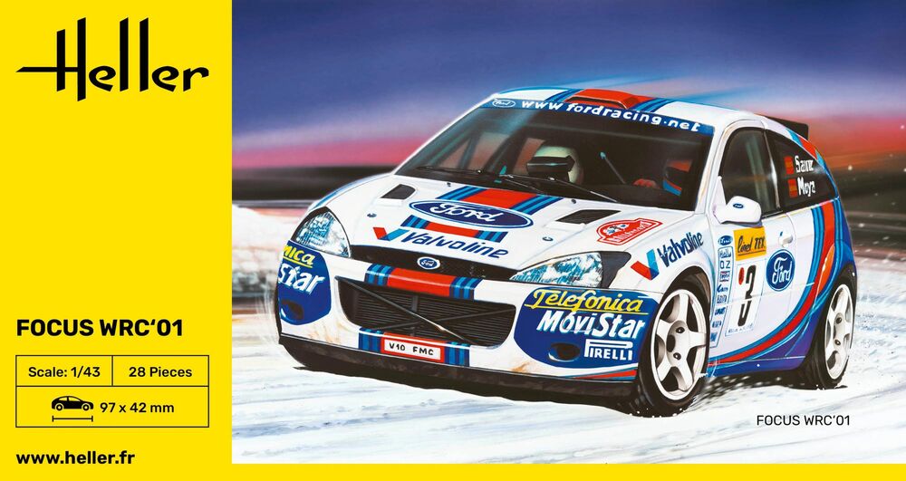 Heller - Ford Focus WRC'01 80196