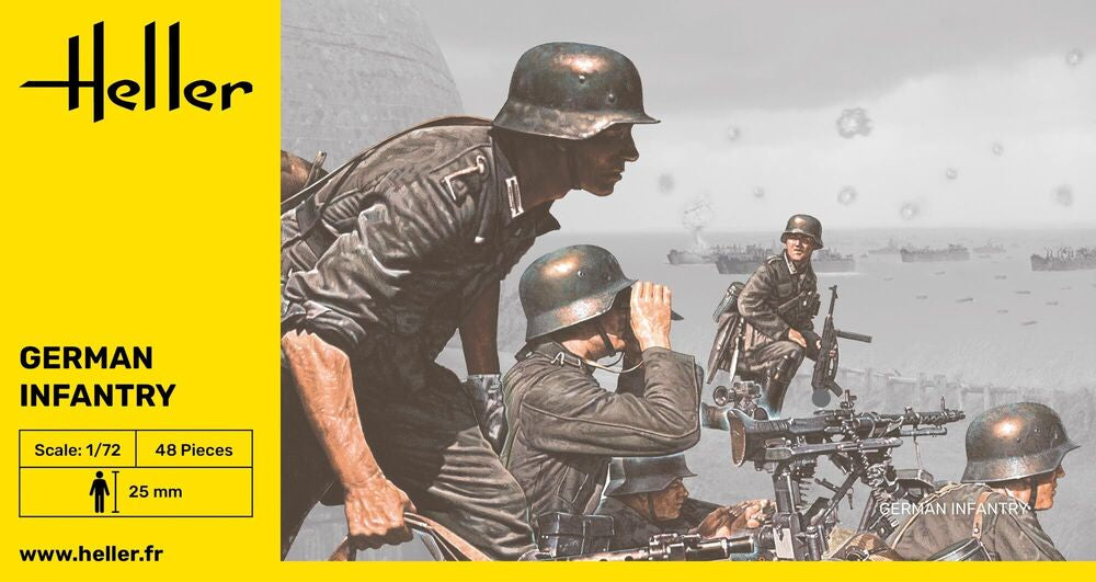 Heller German Infantry 1:72