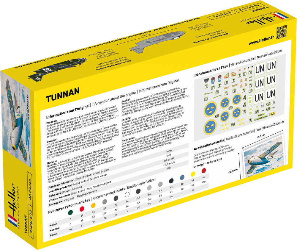 Heller STARTER KIT Tunnan 1:72