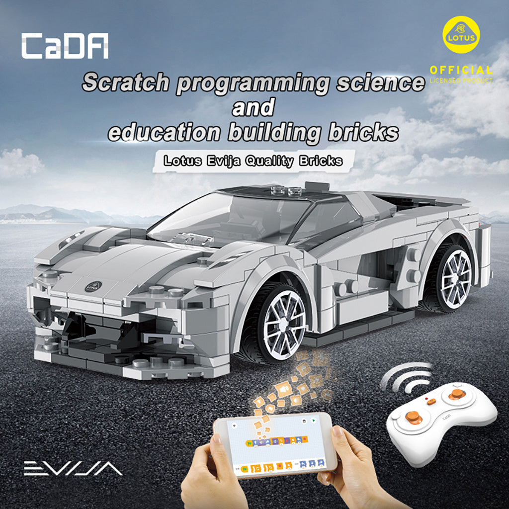 CaDA 1:20 Mini Cars - 1:20 Lotus Evija Sports Cars - 308 pcs - C51071W