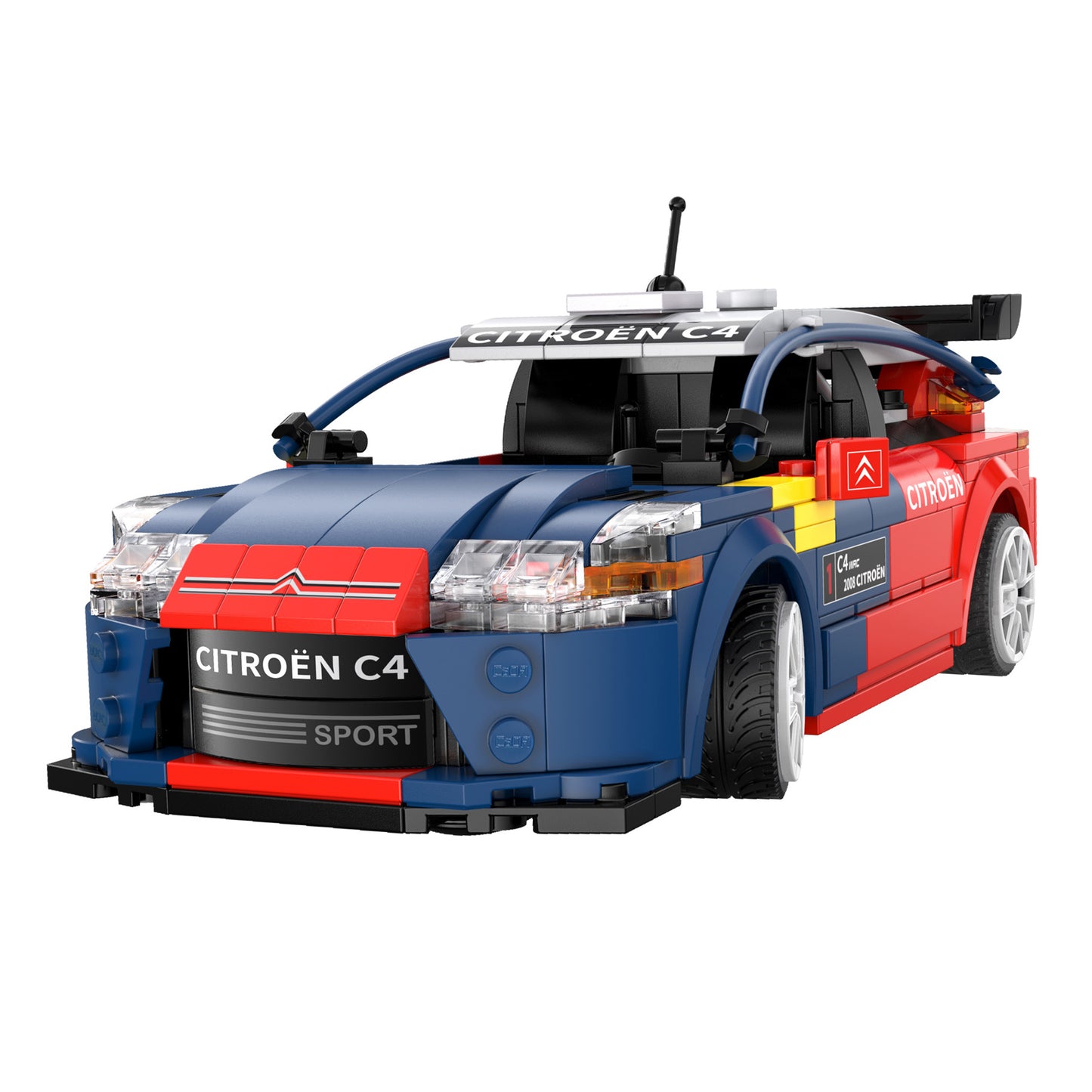 CaDA 1/20 Mini Cars - 2008 Citroën C4 WRC - 329 pcs C51078W