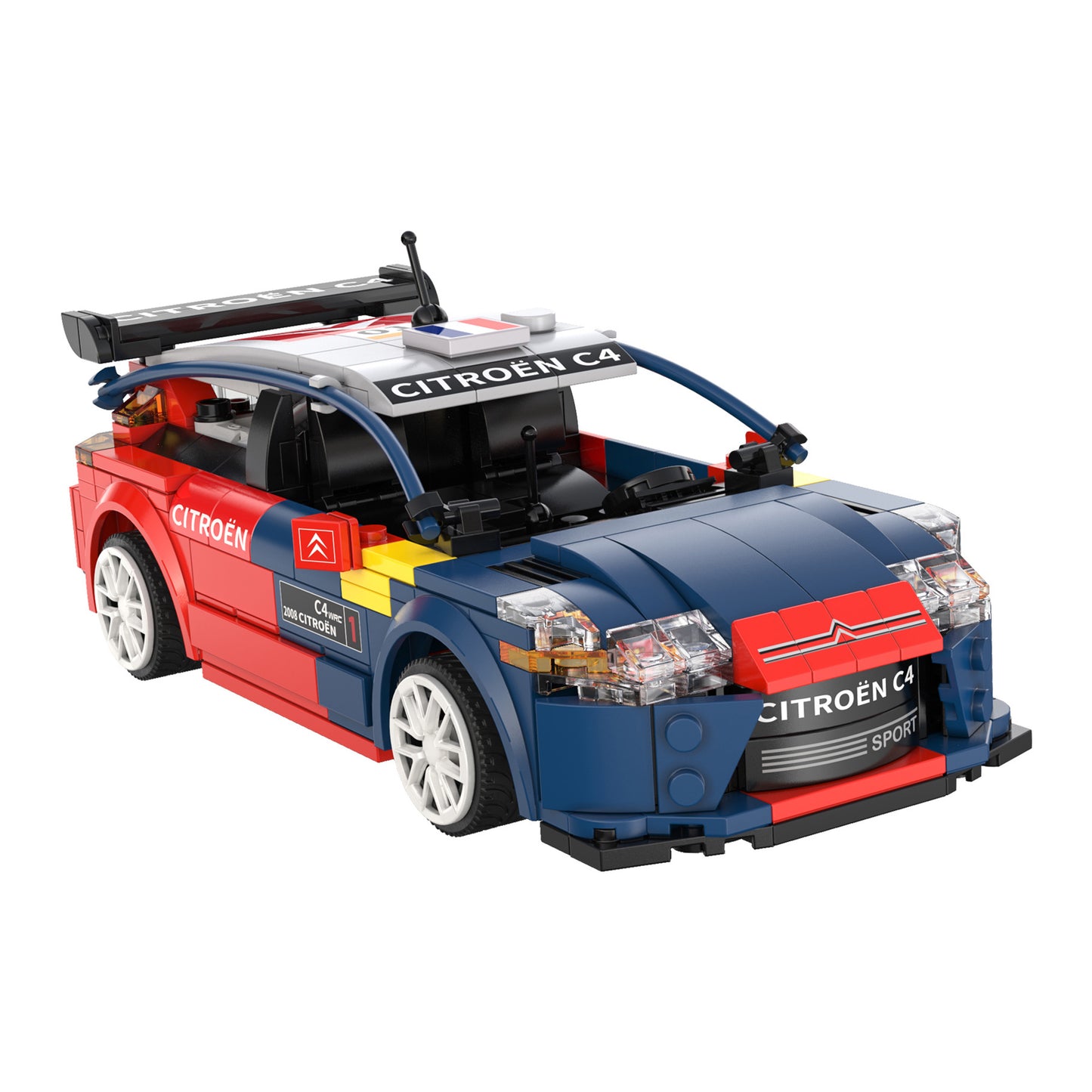 CaDA 1/20 Mini Cars - 2008 Citroën C4 WRC - 329 pcs C51078W