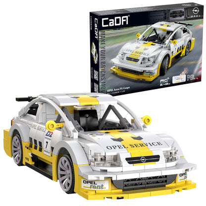 CaDA 1/20 Mini Cars - Opel Astra V8 Coupe - 330 pcs C51081W