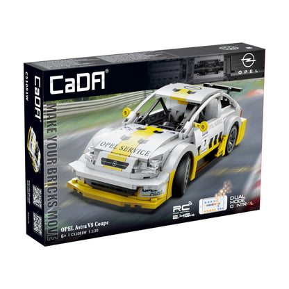 CaDA 1/20 Mini Cars - Opel Astra V8 Coupe - 330 pcs C51081W
