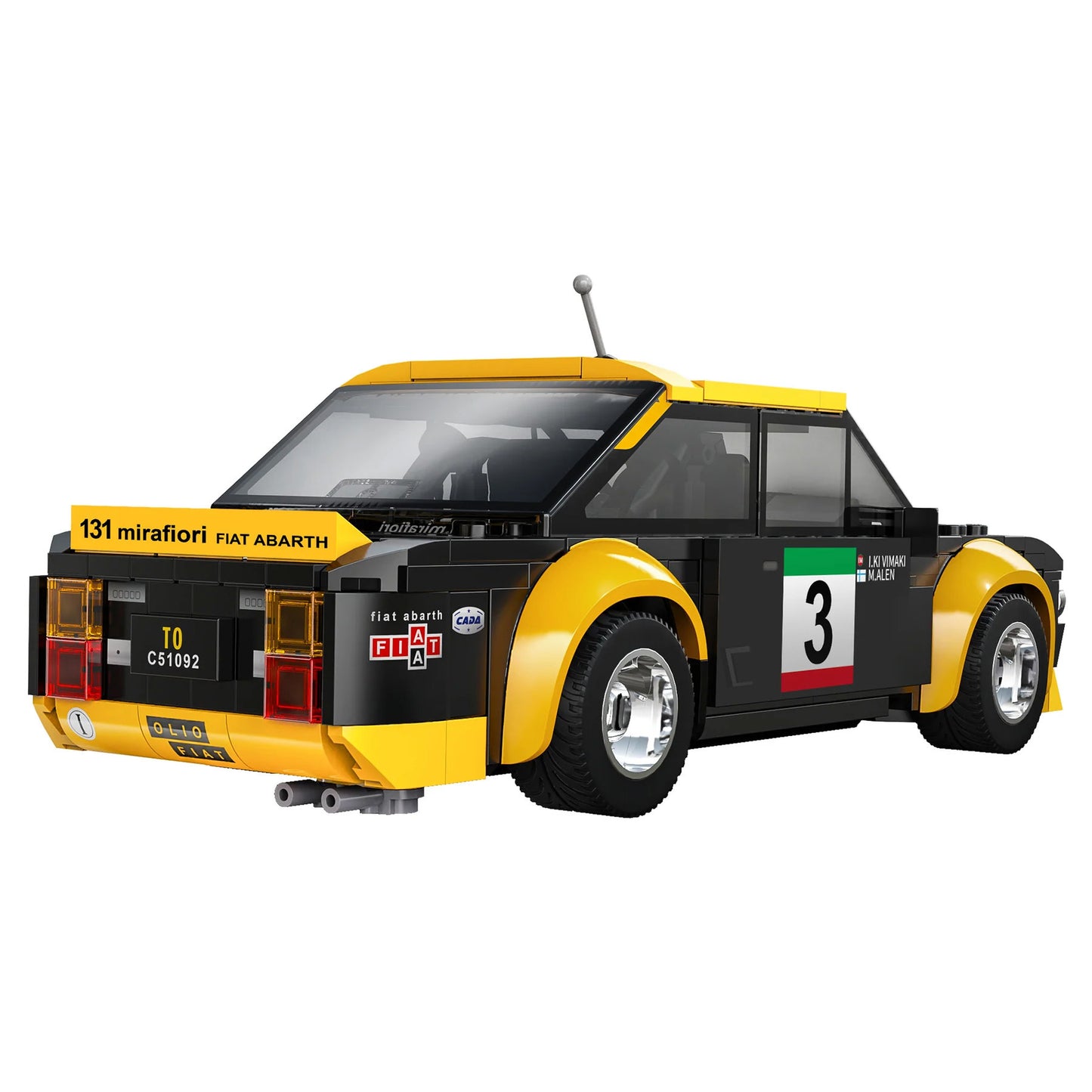 CaDA 1/20 Mini Cars - Fiat Abarth 131 - 216 pcs C51092W