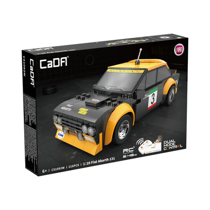 CaDA 1/20 Mini Cars - Fiat Abarth 131 - 216 pcs C51092W