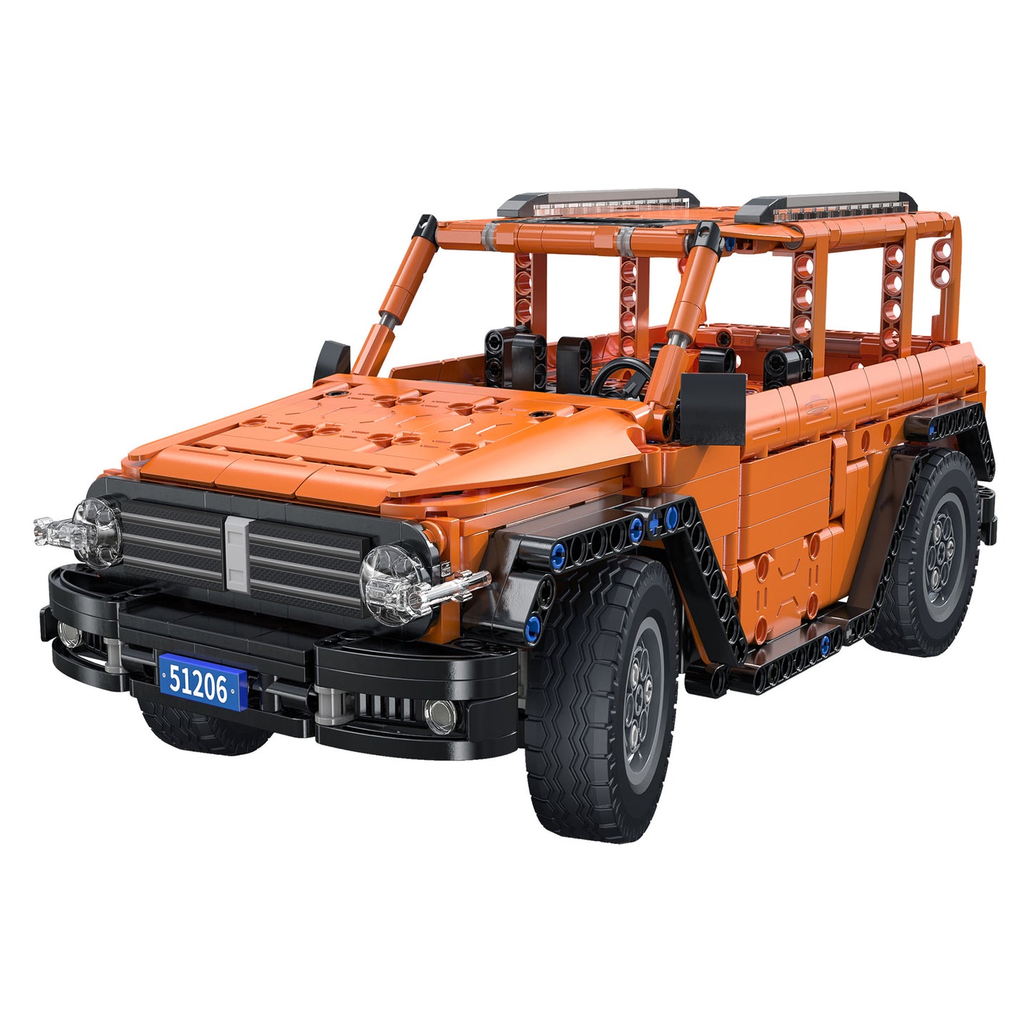 CaDA Big Chassis Cars - Tank SUV - 561 pcs - C51206W