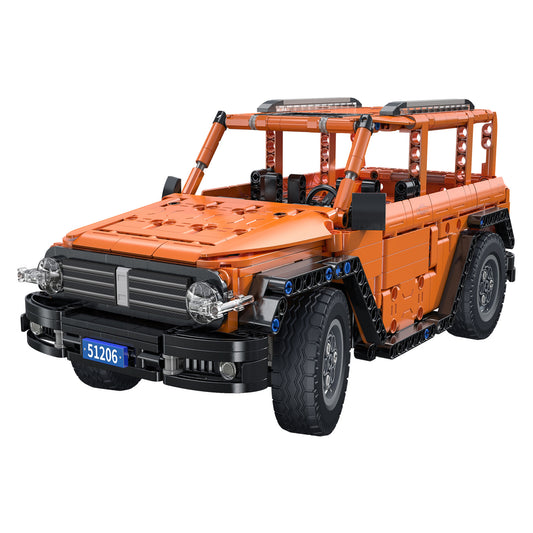 CaDA Big Chassis Cars - Tank SUV - 561 pcs - C51206W