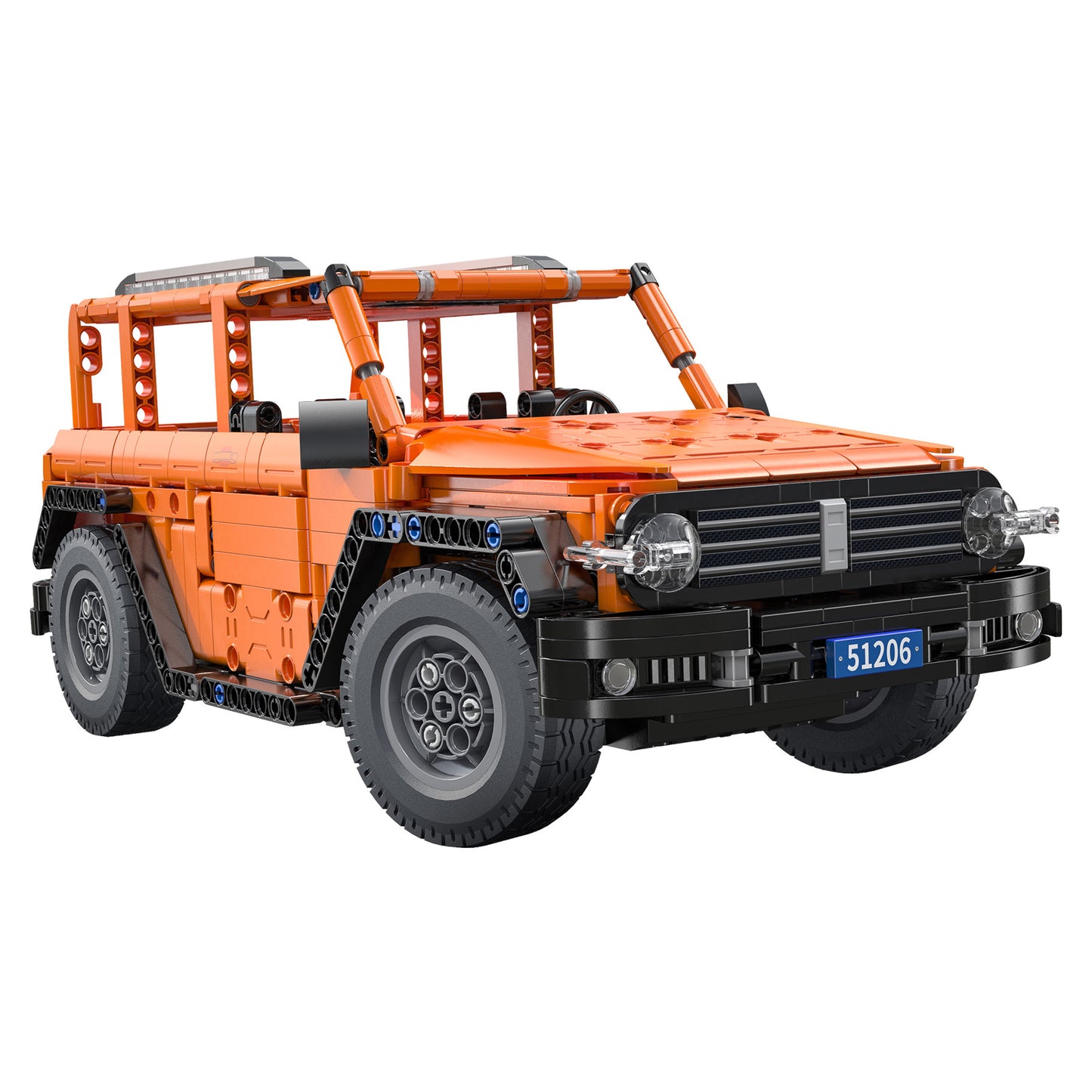 CaDA Big Chassis Cars - Tank SUV - 561 pcs - C51206W
