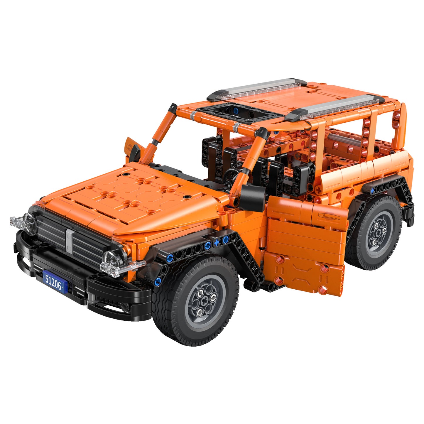 CaDA Big Chassis Cars - Tank SUV - 561 pcs - C51206W