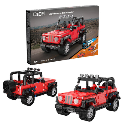 CaDA Pullback Series - Adventure Off-Roader - 317 pcs - C52027W