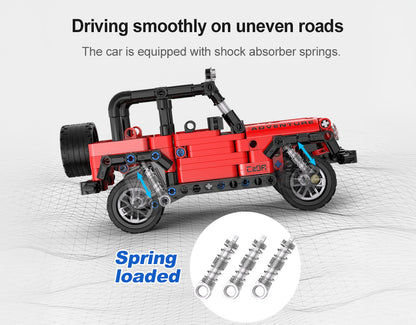 CaDA Pullback Series - Adventure Off-Roader - 317 pcs - C52027W