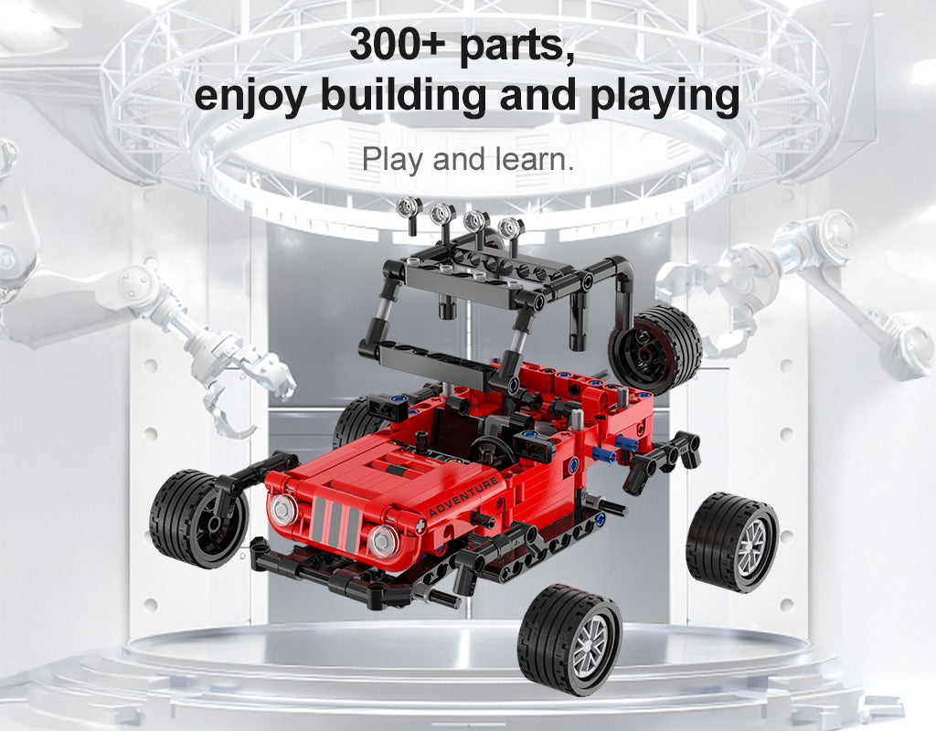 CaDA Pullback Series - Adventure Off-Roader - 317 pcs - C52027W