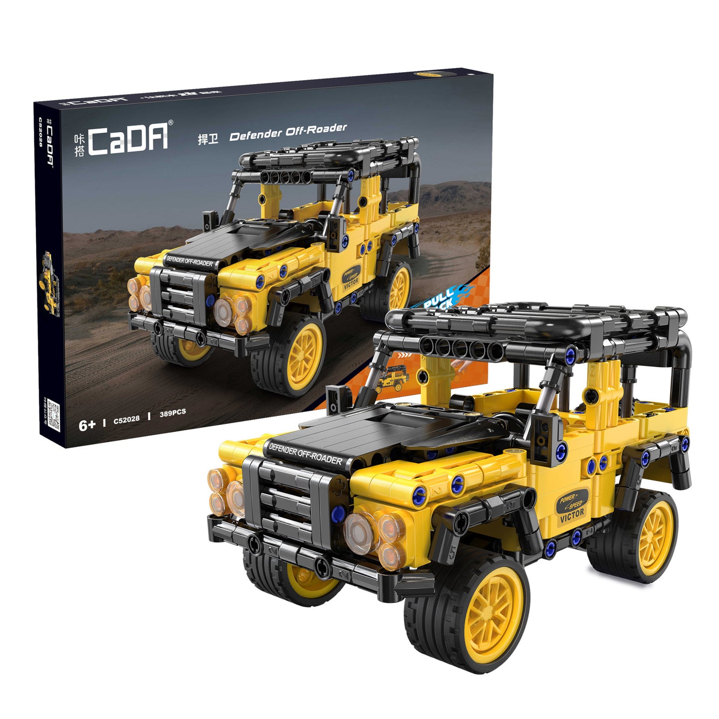 CaDA Pullback Series - Champion Off-Roader - 389 pcs - C52028W