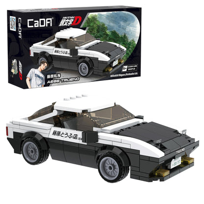 CaDA Initial D Series - Initial D 1:24 Toyota Trueno AE86 Cars - 280 pcs - C55014W