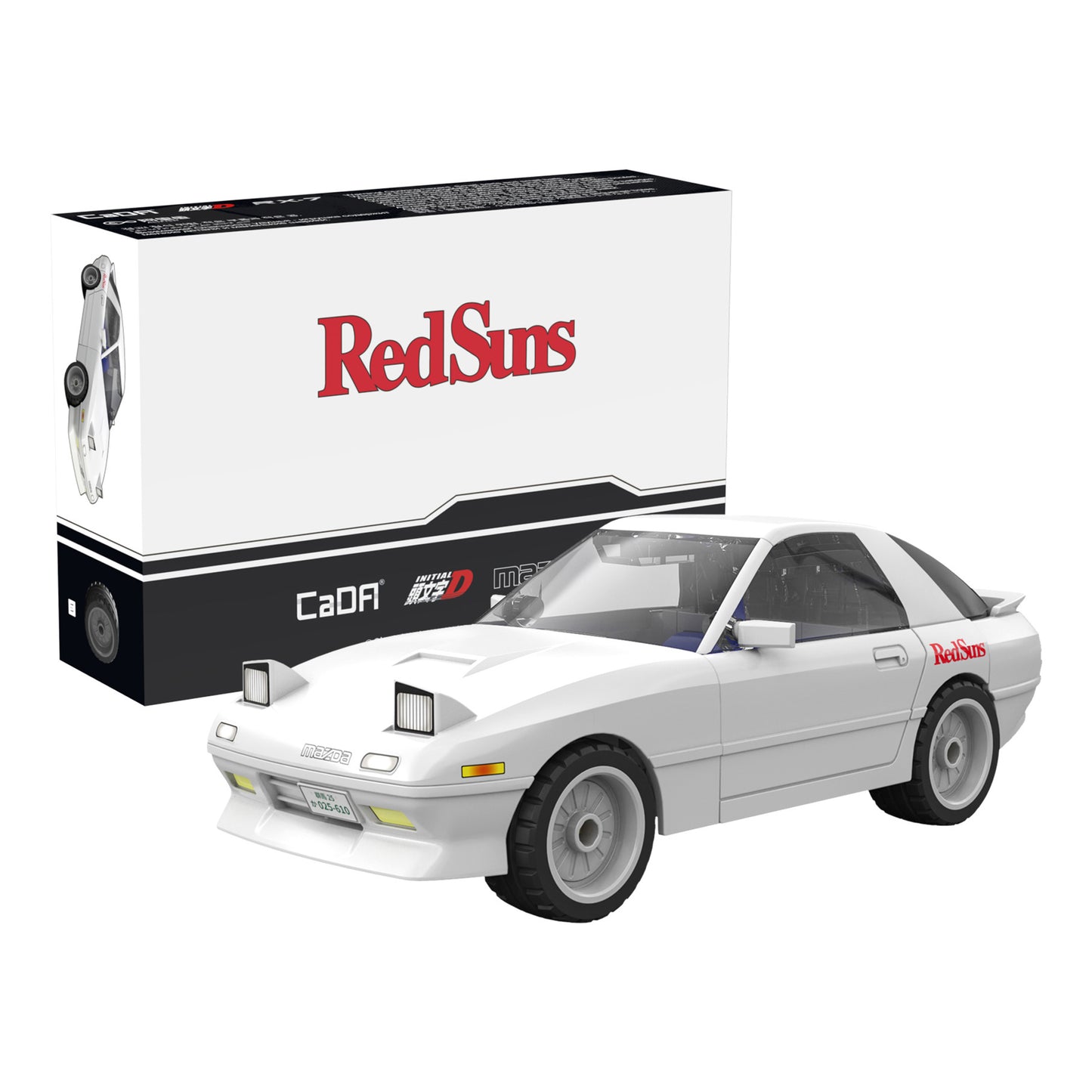 CaDA Initial D Series - Mazda RX-7 FC3S - 66 pcs - C55016W