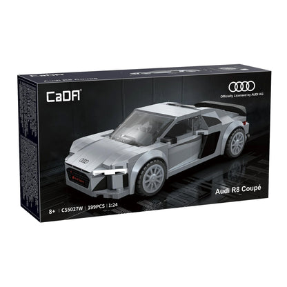CaDA 1:24 Mini Cars - 1:24 Audi R8 Coupé - 199 pcs - C55027W