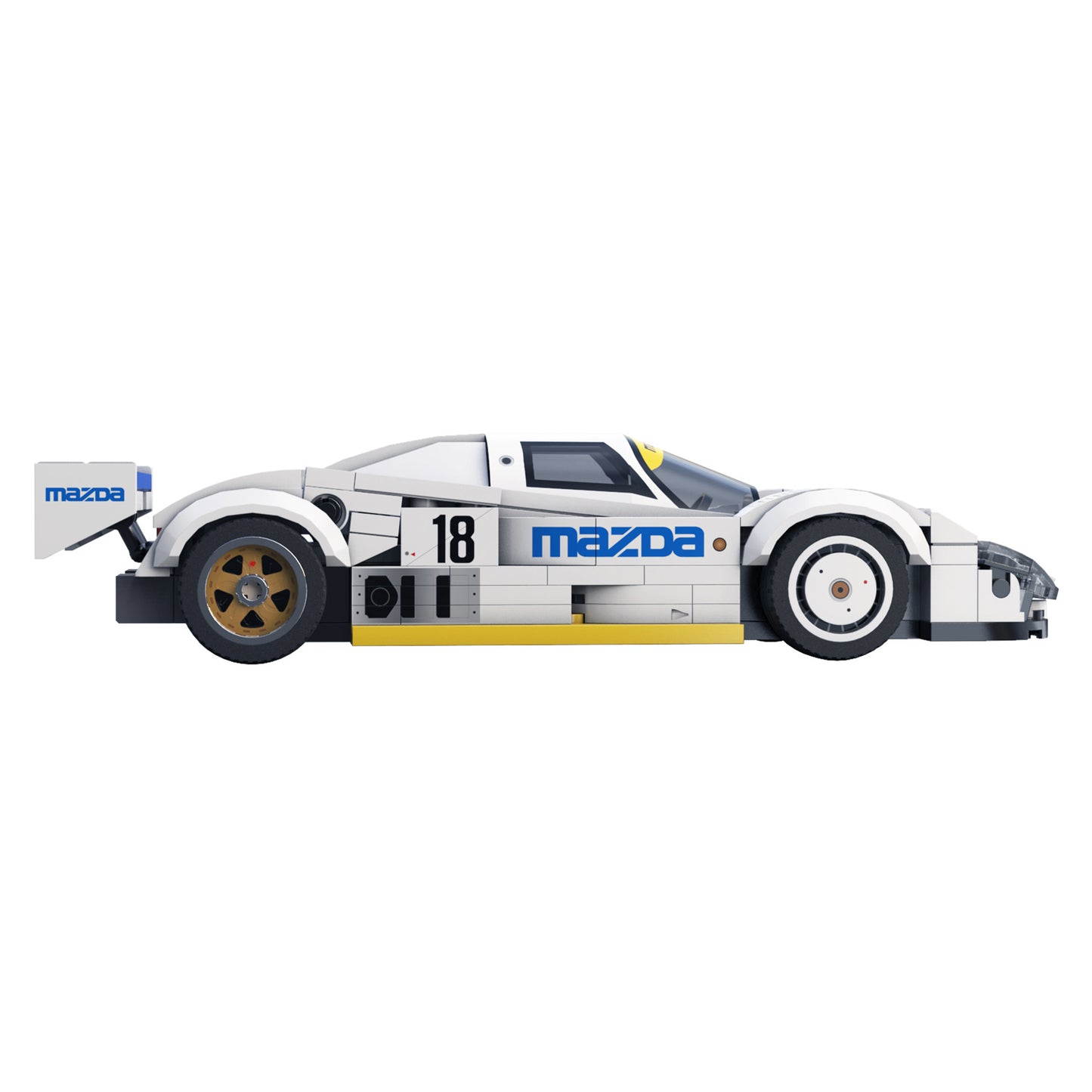 CaDA 1/24 Mini Cars - 1:24 Mazda 787B - 242 pcs C55029W