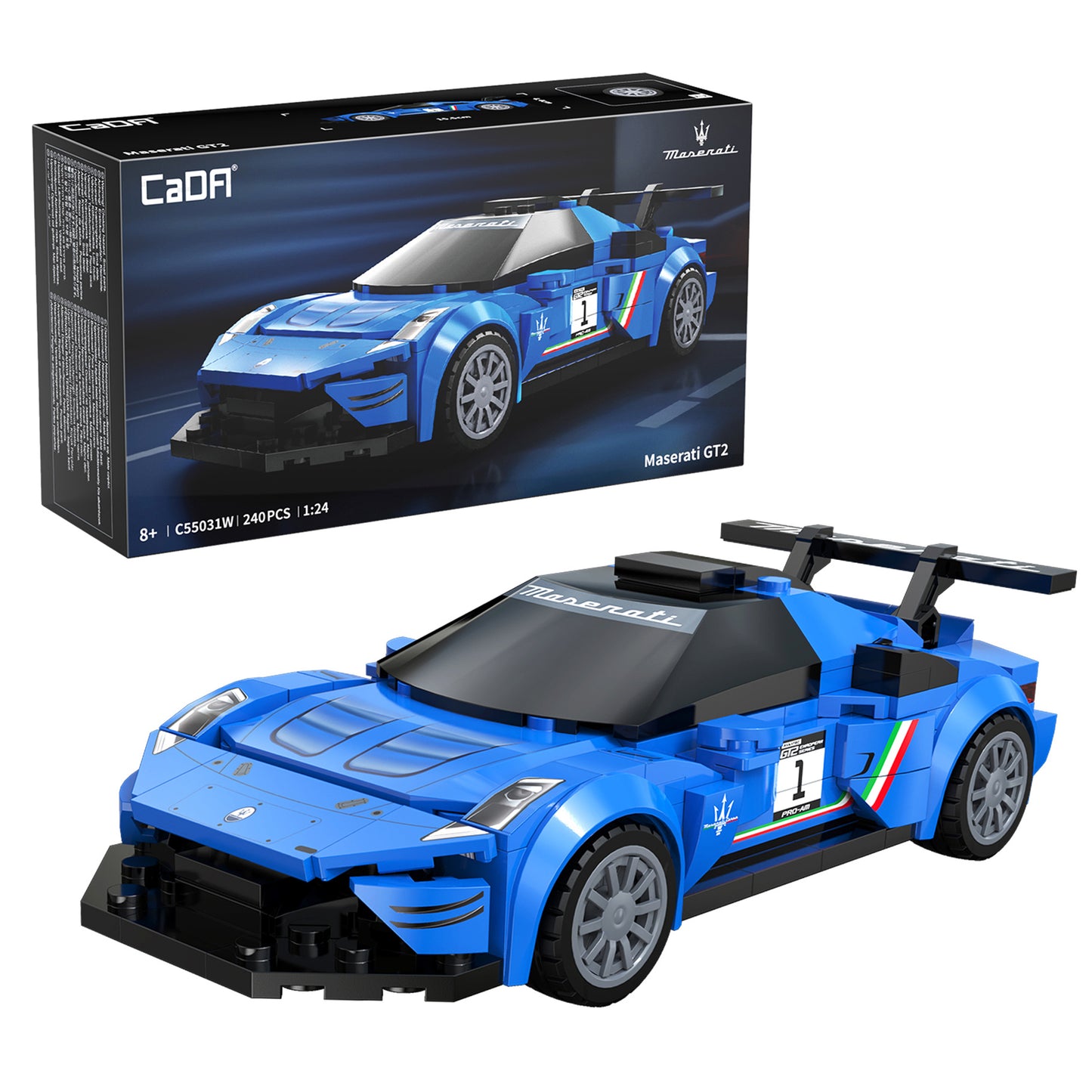 CaDA 1:24 Mini Cars - Maserati MC20 GT2 - 240 pcs - C55031W
