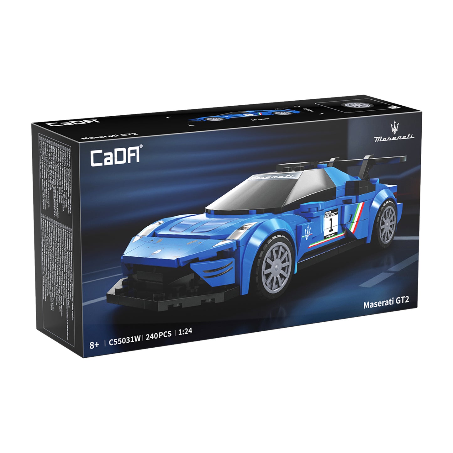CaDA 1:24 Mini Cars - Maserati MC20 GT2 - 240 pcs - C55031W