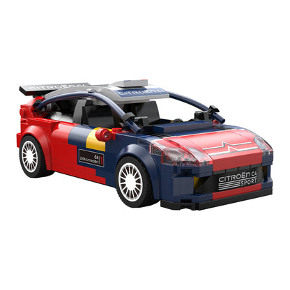 CaDA 1/24 Mini Cars - 2008 Citroen C4 WRC - 296 pcs C55033W
