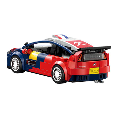 CaDA 1/24 Mini Cars - 2008 Citroen C4 WRC - 296 pcs C55033W