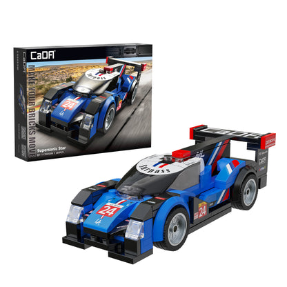 CaDA 1:24 Mini Cars - Supersonic Star - 164 pcs - C55053W