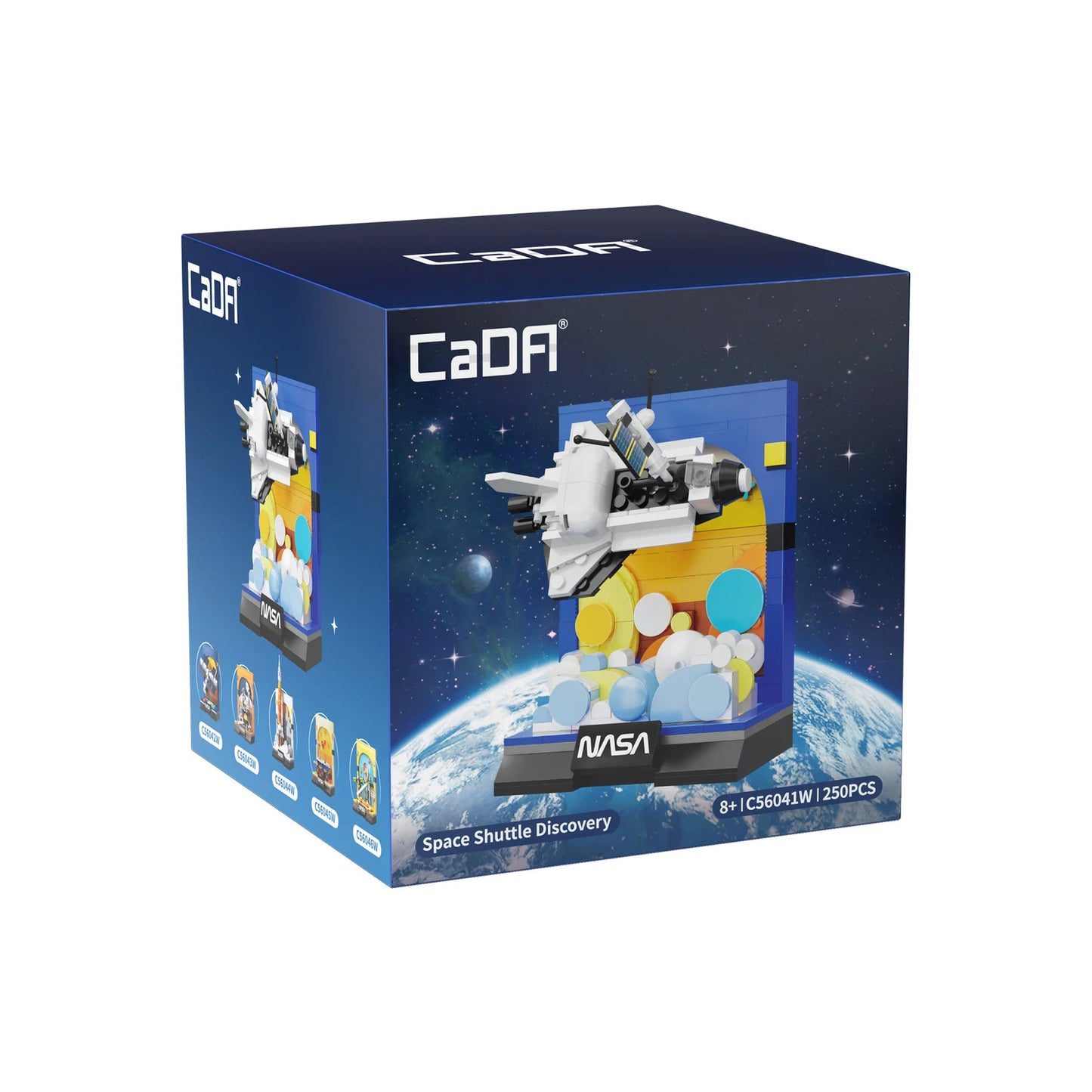 CaDA Space & Robot - Space Shuttle Discovery - 250 pcs - C56041W