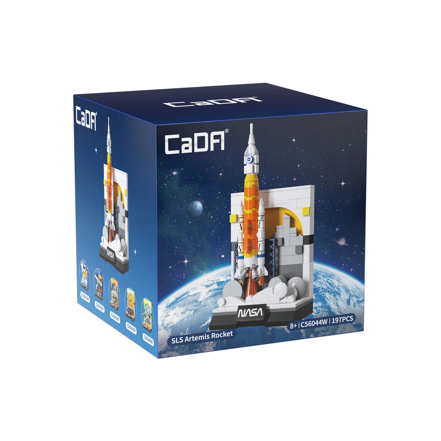 CaDA Space & Robot - SLS Artemis Rocket - 197 pcs C56044W