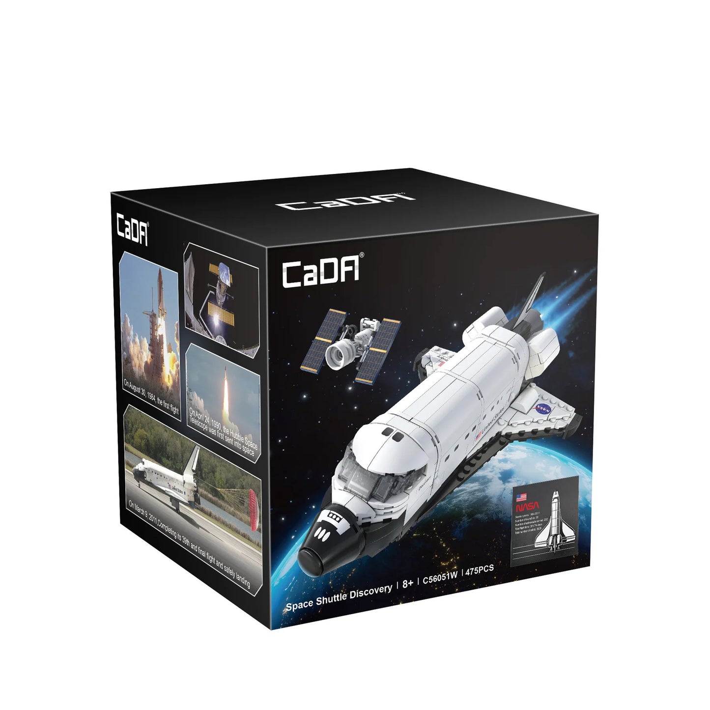 CaDA Space & Robot - Space Shuttle Discovery - 475 pcs C56051W
