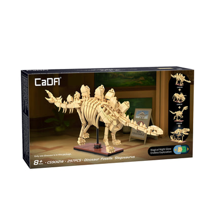 CaDA Creative - Dinosaur Fossils: Stegosaurus - 297 pcs - C59012W