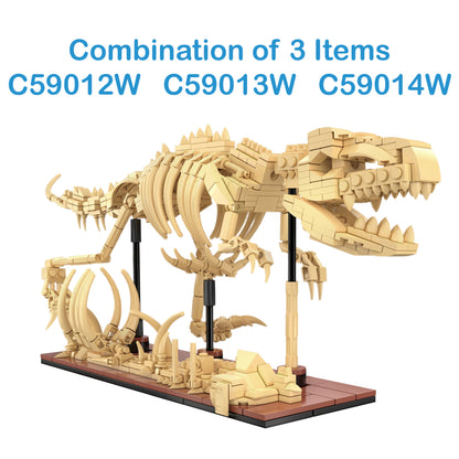 CaDA Creative - Dinosaur Fossils: Triceratops - 272 pcs - C59013W