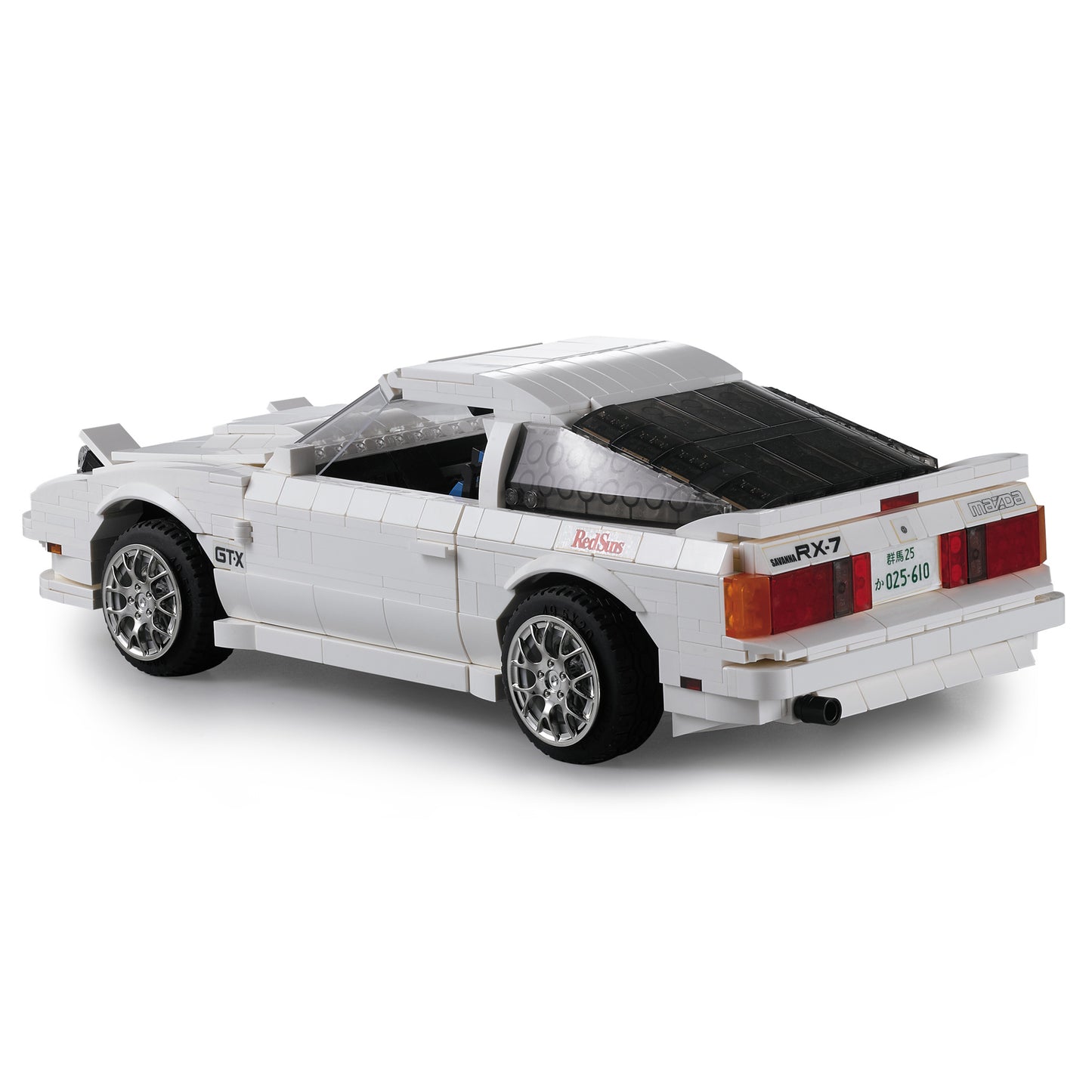 CaDA Initial D Series - Initial D Mazda FC35 RX-7 - 1552 pcs - C61022W