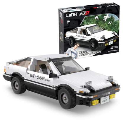 CaDA Initial D Series - Initial D 1:12 Toyota Trueno AE86 - 1324 pcs - C61024W