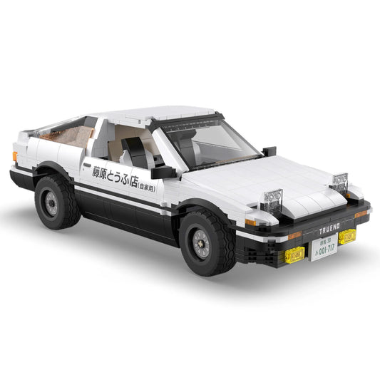 CaDA Initial D Series - Initial D 1:12 Toyota Trueno AE86 - 1324 pcs - C61024W