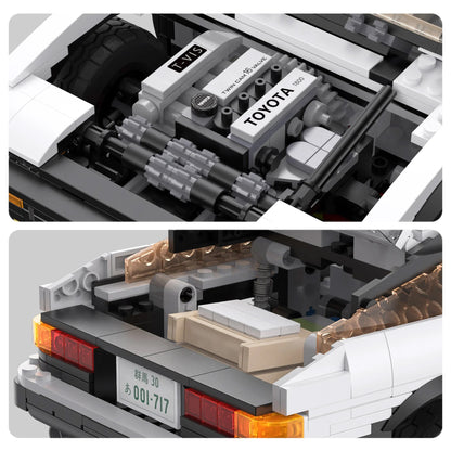 CaDA Initial D Series - Initial D 1:12 Toyota Trueno AE86 - 1324 pcs - C61024W
