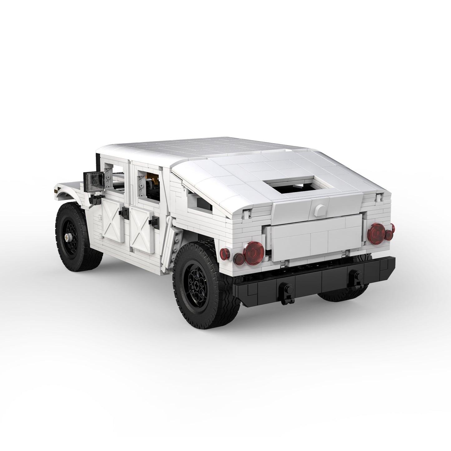 CaDA 1:12 Cars - 1:12 Humvee Off-Road Truck - 1380 pcs - C61027W