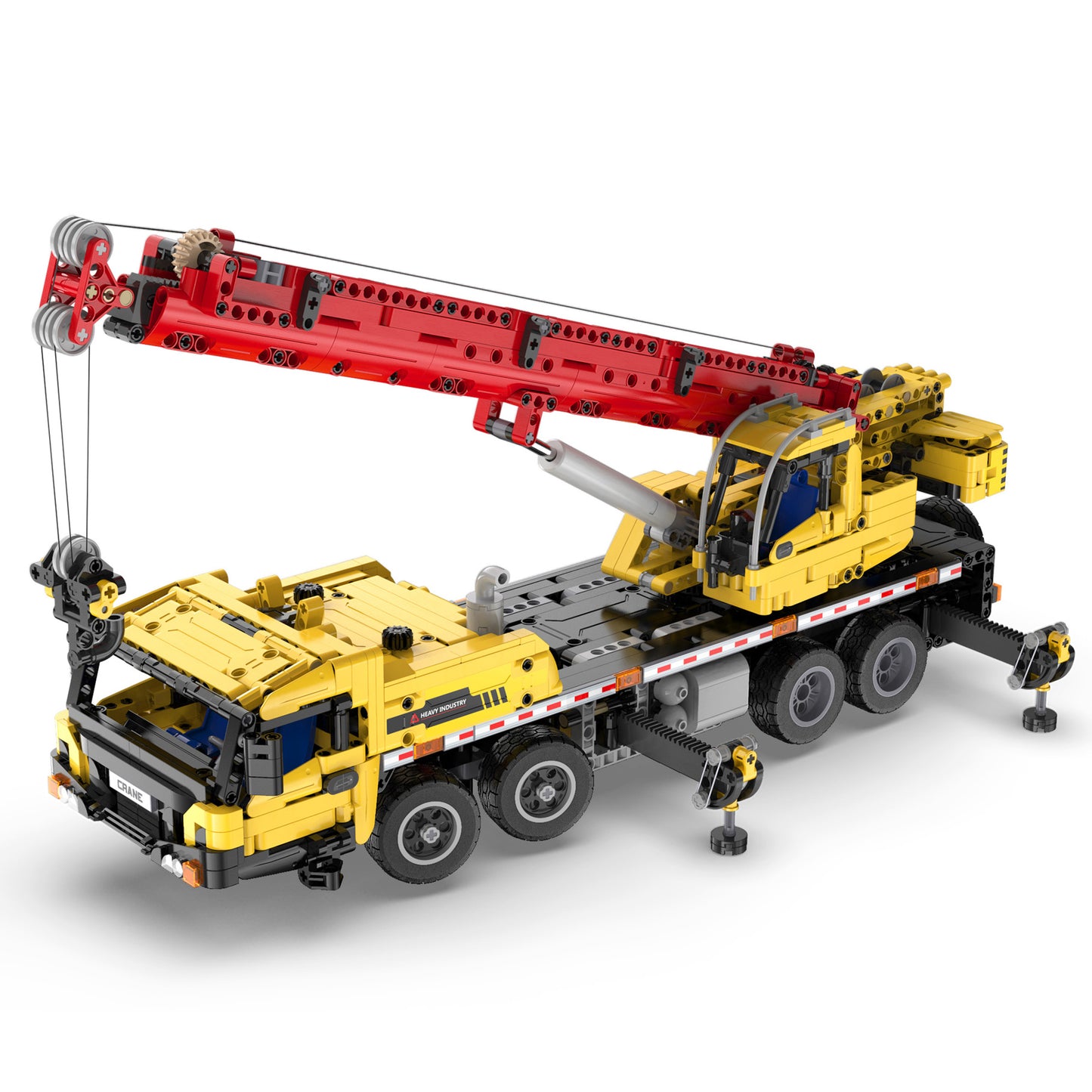 CaDA Farm Series - Functional Mobile Crane Truck - 1831 pcs - C61081W
