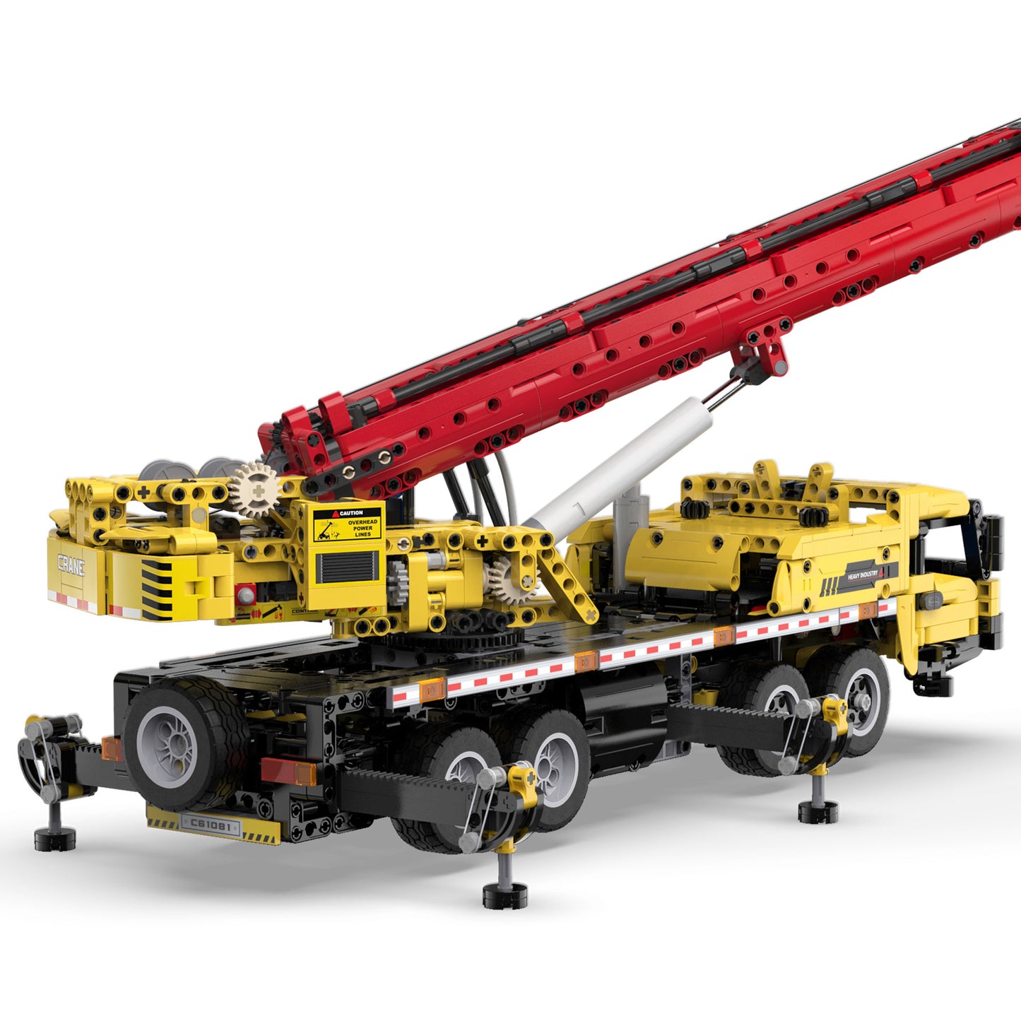 CaDA Farm Series - Functional Mobile Crane Truck - 1831 pcs - C61081W