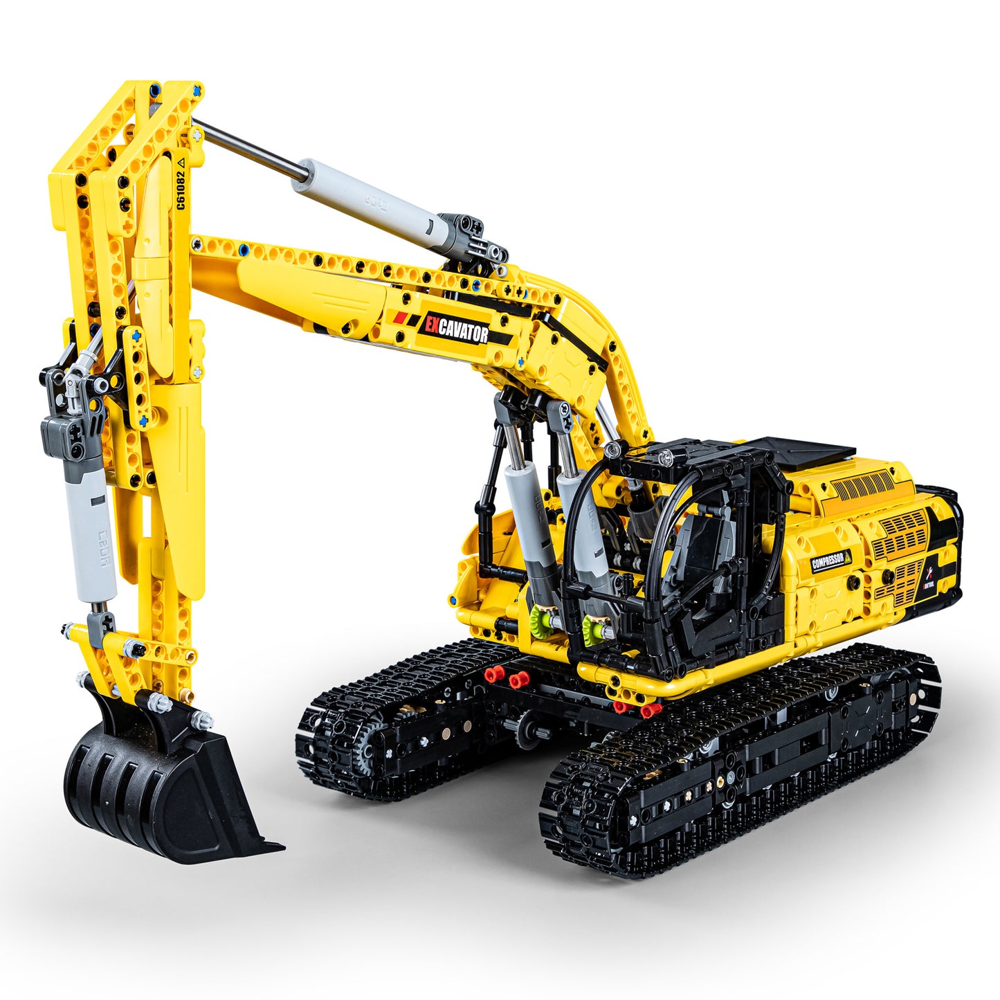 CADA Heavy Equipment - Functional Excavator - 1702 pcs C61082W