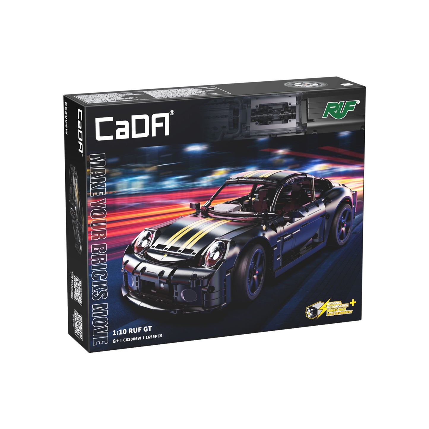 CaDA 1:10 Cars - 1:10 RUF GT - 1655 pcs - C63006W