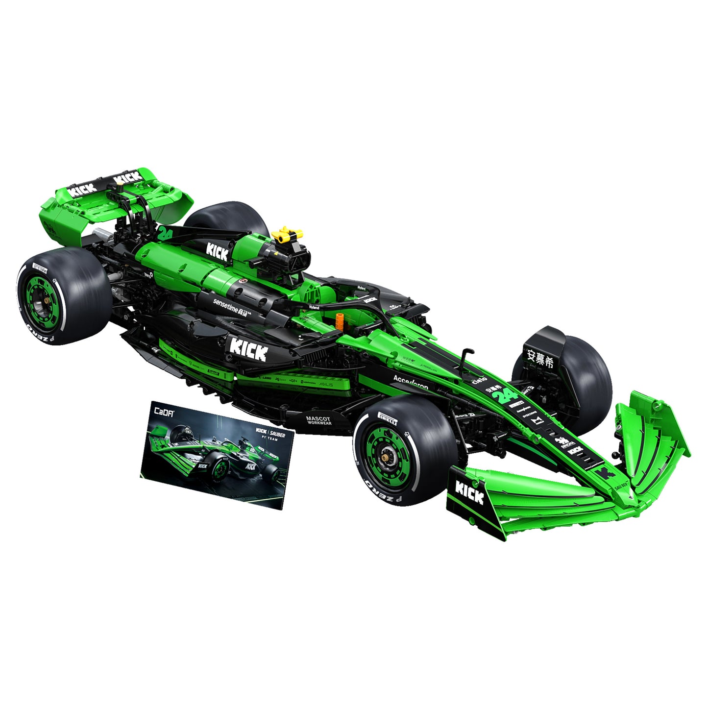 CaDA Master Series - KICK Sauber F1 Team C44 (2024) - 2553 pcs C64010W