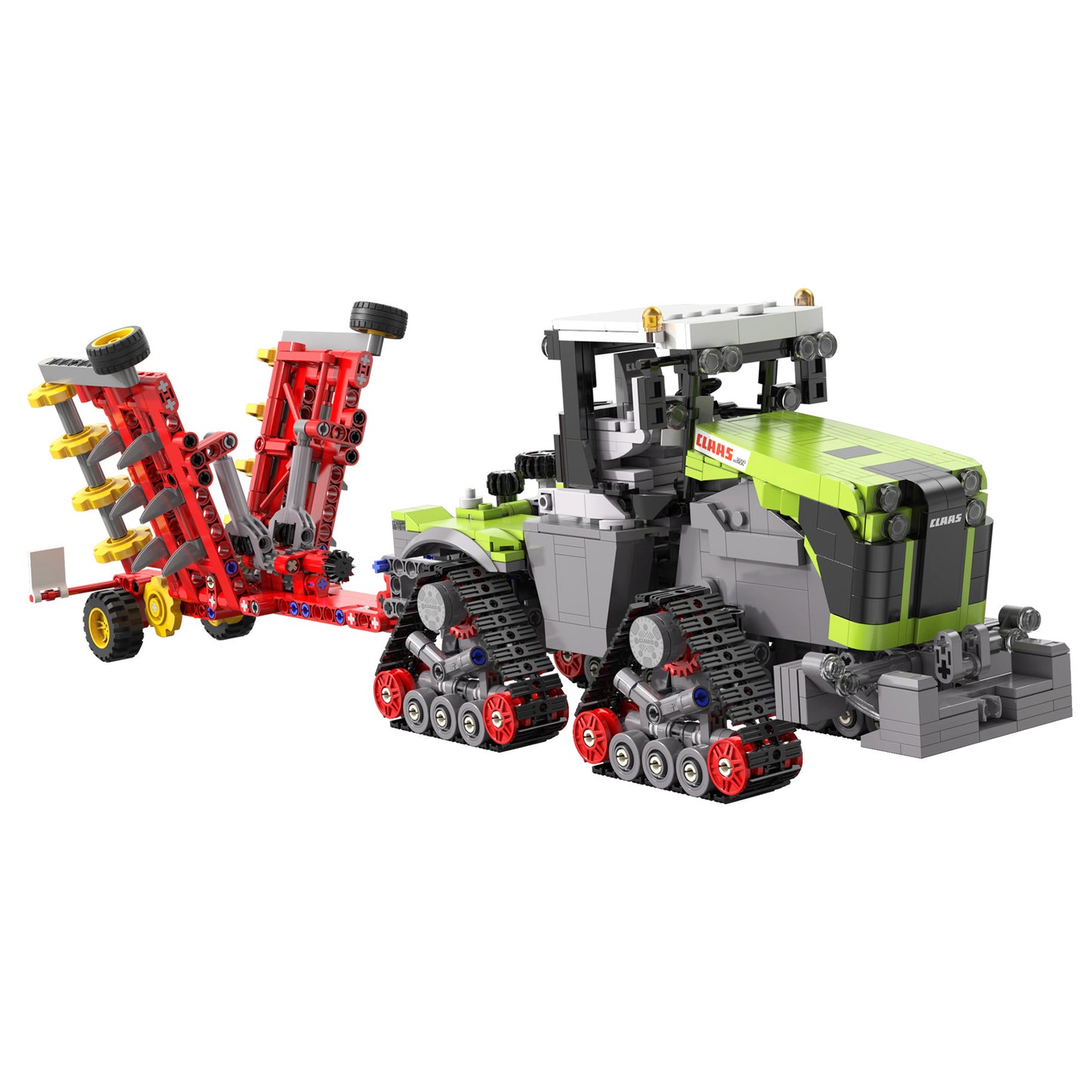 CaDA Farm Series - CLAAS XERION 5000 TRAC TS Tractor - 1336 pcs - C65012W