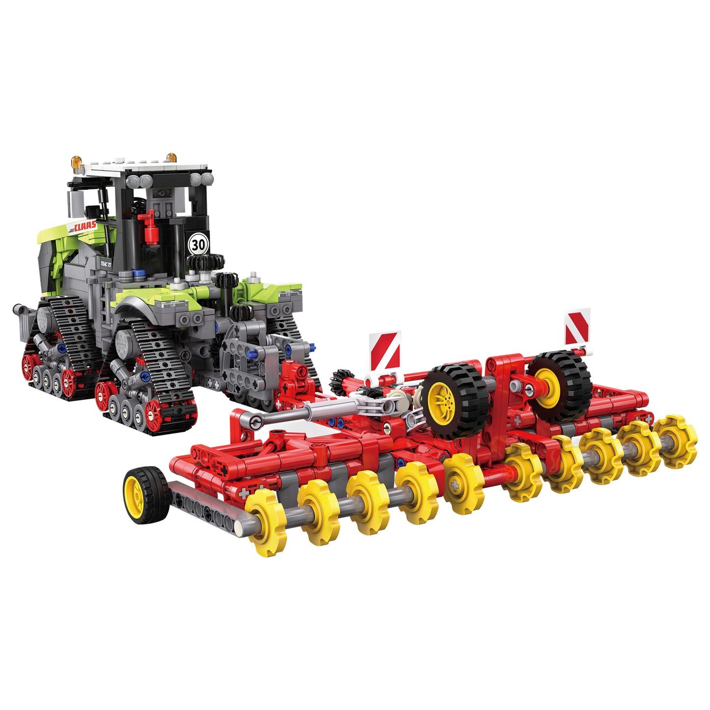 CaDA Farm Series - CLAAS XERION 5000 TRAC TS Tractor - 1336 pcs - C65012W