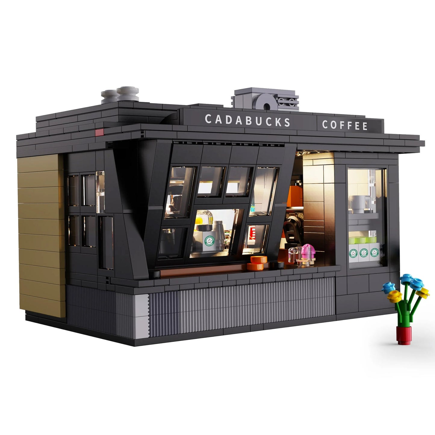 CaDA Building Series - Street Coffee House - 768 pcs - C66005W