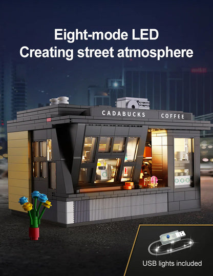 CaDA Building Series - Street Coffee House - 768 pcs - C66005W