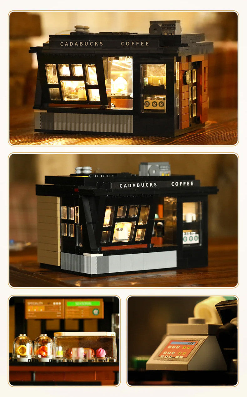 CaDA Building Series - Street Coffee House - 768 pcs - C66005W