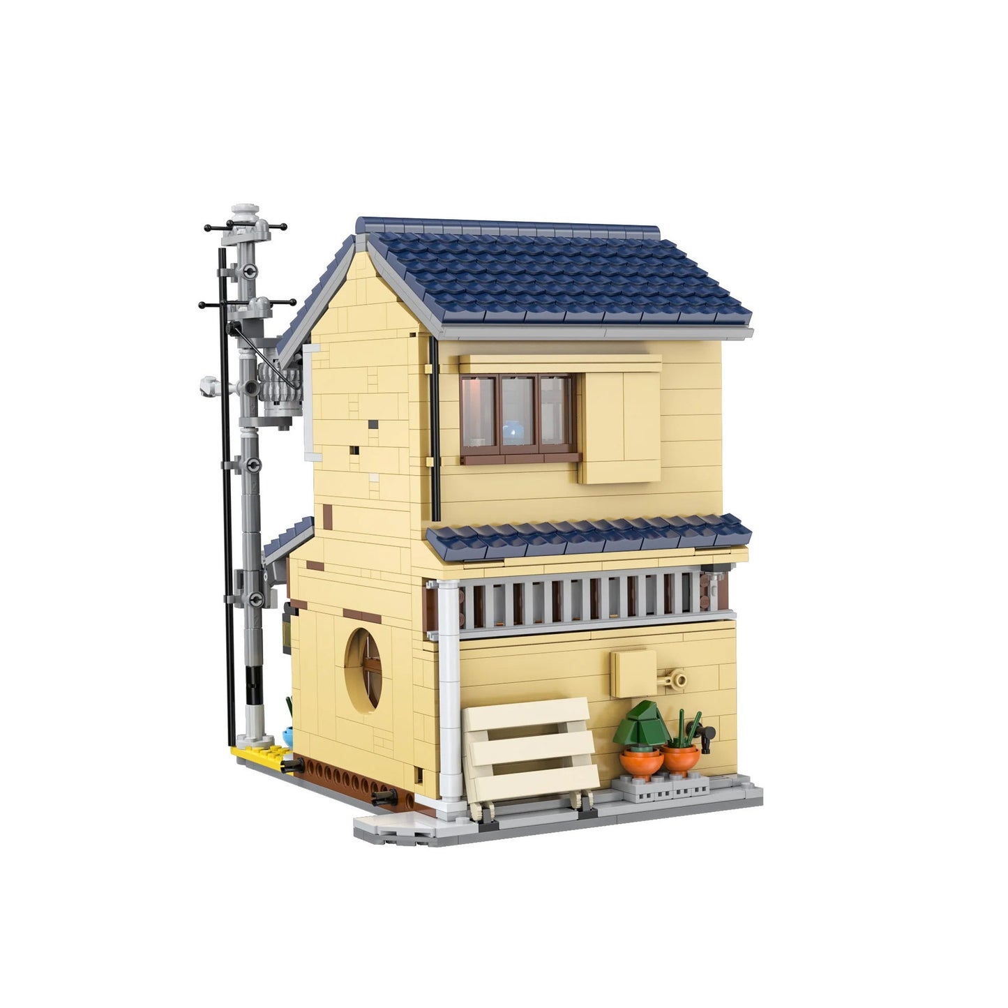 CaDA Building Series - Japanese Kissaten Tea Shop - 1200 pcs - C66010W